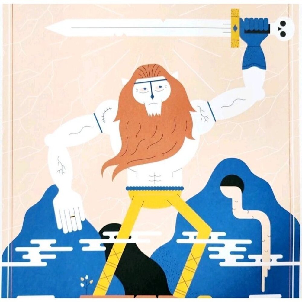 2014 Adventure Time Cartoon Poster Billy The Hero Andrew Groves 16 x 11" DWJJ8